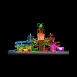 Water Slide Factory - Discount Carnival Game Fiberglass Material