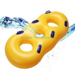 Water Play Equipment Factory - Commercial 3-Person Bullet Tube PVC