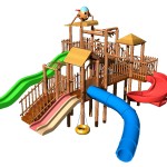 Water Attractions Supplier - Kids Outdoor Popular Aqua Park Slides