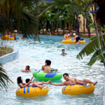 Water Park Attraction Factory - Aqua Park Rafting Lazy River Machine