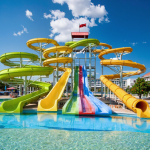 Water Park Ride Manufacturer - Customizable Fiberglass Spiral Slide