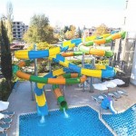 Water Park Ride Manufacturer - Customizable Fiberglass Spiral Slide