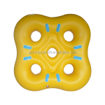 Water Park Tube Supplier - Heavy Duty 4 Person Soft Seat Pad