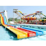 Water Games Equipment Factory - Colorful Rainbow Racing Fiberglass