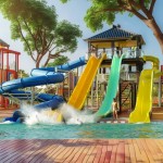 Water Play Equipment Factory - Outdoor Kid Fiberglass Summer Pool