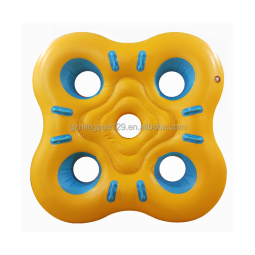 Water Park Tube Supplier - Heavy Duty 4 Person Soft Seat Pad