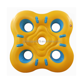 Water Park Tube Supplier - Heavy Duty 4 Person Soft Seat Pad