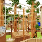 Playground Set Supplier - 2025 Guangdong Jungle-Themed Wood Set