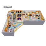 Playground Equipment Factory - Indoor Playground Aesthetics 90sqm Cafe