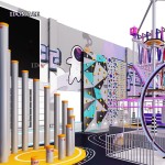 Soft Play Equipment Supplier - Indoor Neon Playground Customized LED