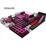 Trampoline Park Manufacturer - Kids Play Trampoline Park Jumping