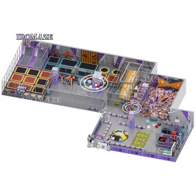 Obstacle Course Manufacturer - Kids Obstacle Course Trampoline