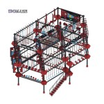 Rope Course Supplier - Custom Kids Rope Course Indoor