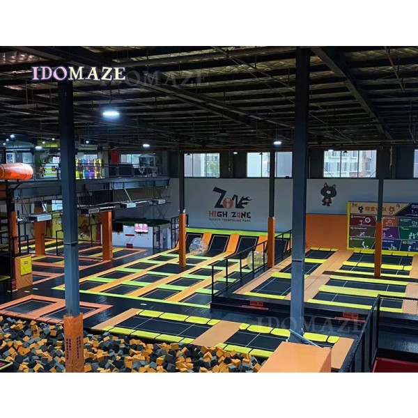Sport Trampolin Factory - Sport Trampolin Park Biggest Project