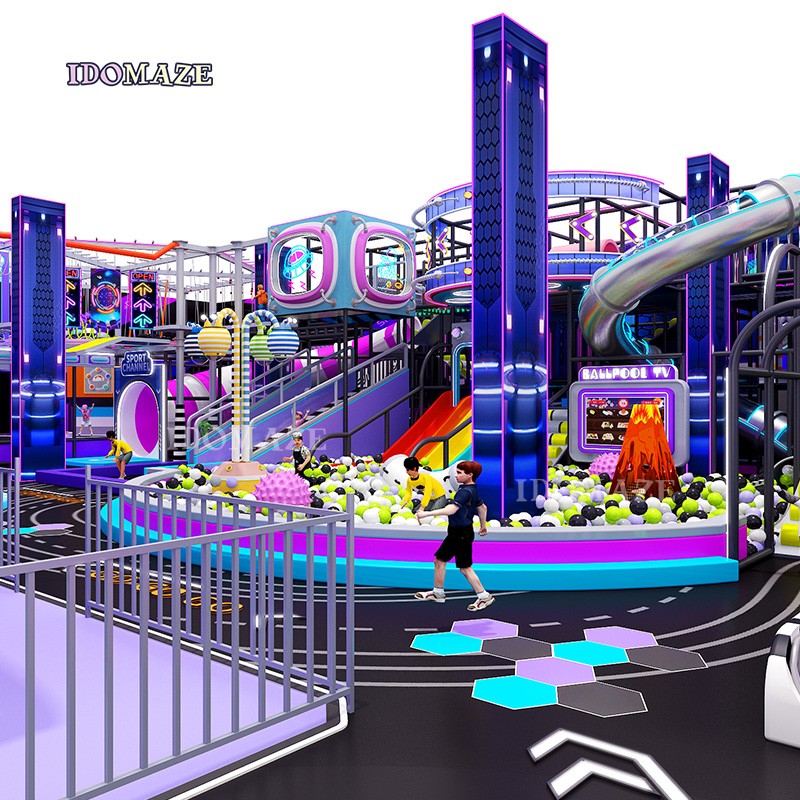 Adventure Park Supplier - Junior Indoor Teen Obstacle Zone Luminous