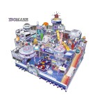 Toddler Playground Factory - Toddler Indoor Playhouse Interactive