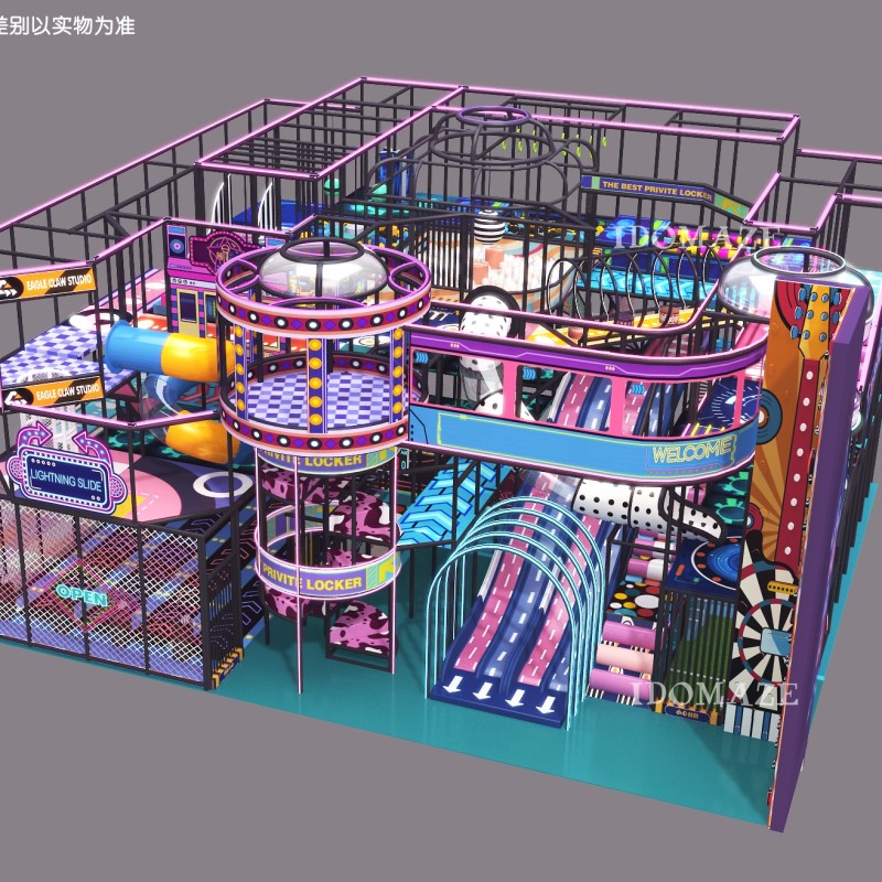Soft Playground Manufacturer - IDOMAZE New Children Big Indoor