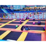 Trampoline Park Manufacturer - Kids Play Trampoline Park Jumping