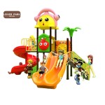 Plastic Slide Manufacturer - Factory Price Kindergarten Play Set