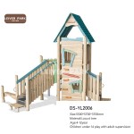 Outdoor Playground Manufacturer - New Style Wooden Home Sale
