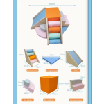 Foam Climbing Set Manufacturer - Good Quality Indoor Baby Toddler