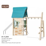 Outdoor Playground Manufacturer - New Style Wooden Home Sale