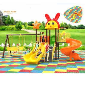 Plastic Slide Manufacturer - Factory Price Kindergarten Play Set