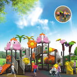Outdoor Playground Supplier - Colorful Design With Slides Swing