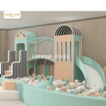 Indoor Playground Equipment Manufacturer - Design With Slide Ball Pit