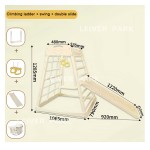 Wooden Climbing Toys Factory - Kid 3 in 1 Climbing Frame