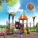 Outdoor Playground Supplier - Colorful Design With Slides Swing