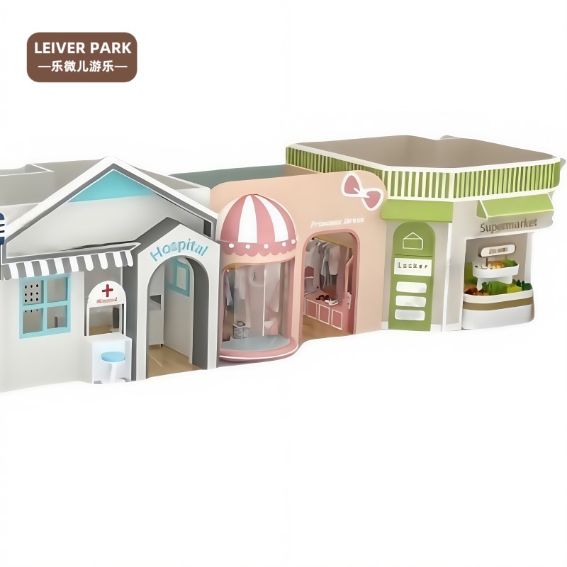 Soft Play Playground Factory - American Role-play House Cafe Shop