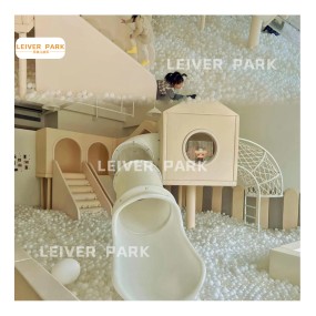 Indoor Playground Equipment Manufacturer - Design With Slide Ball Pit