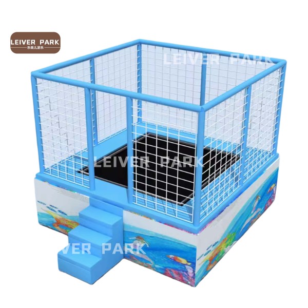 Kids Outdoor Trampoline Supplier - 4x4m Customized Soft Play Set