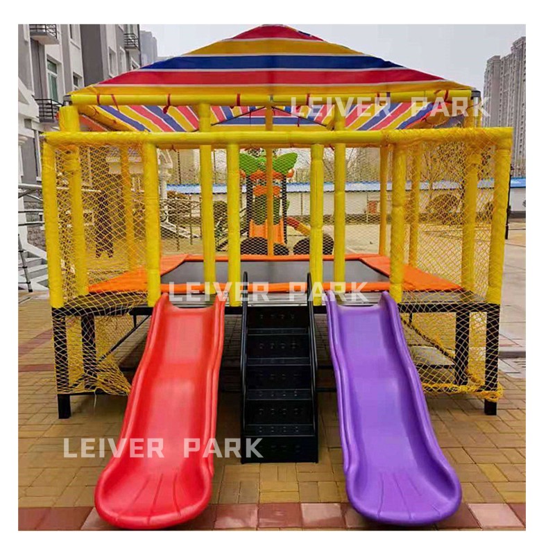 Free Jumping Trampoline Factory - 2x2m Indoor Outdoor Play Park