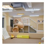 Indoor Playground Manufacturer - Large Pastel-Themed With Slides