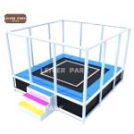 Kids Outdoor Trampoline Supplier - 4x4m Customized Soft Play Set