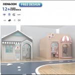 Soft Playground Equipment Factory - Role Playhouse Kids Shopping House
