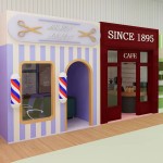 Soft Play Area Supplier - Children's Plastic Role-Play Dollhouse
