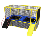 Free Jumping Trampoline Factory - 2x2m Indoor Outdoor Play Park