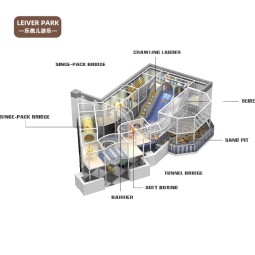 Indoor Playground Equipment Factory - 2025 High-End Soft Play Feature