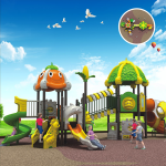 Outdoor Playground Supplier - Colorful Design With Slides Swing