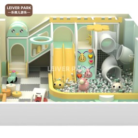 Indoor Playground Factory - Commercial Durable Plastic Material