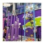 Large Trampoline Park Supplier - Kids Free Jumping Bouncy