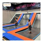 Large Trampoline Park Manufacturer - 500 Sqm Kids Indoor Playground