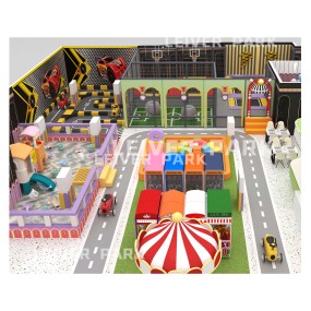 Soft Playground Equipment Manufacturer - Indoor Theme Park Design