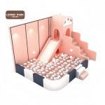 Indoor Playground Equipment Manufacturer - Design With Slide Ball Pit