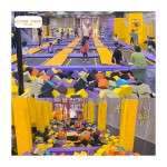 Large Trampoline Park Supplier - Kids Free Jumping Bouncy