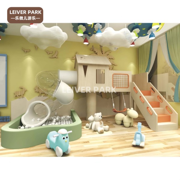 Soft Play Game House Manufacturer - Customized Mall Cafe Entertainment