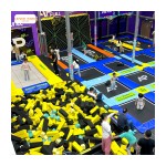 Large Trampoline Park Manufacturer - 500 Sqm Kids Indoor Playground